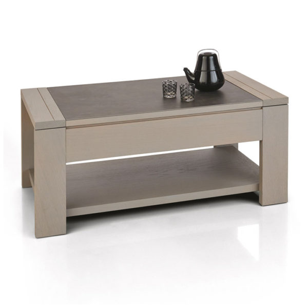 Table basse relevable atlas