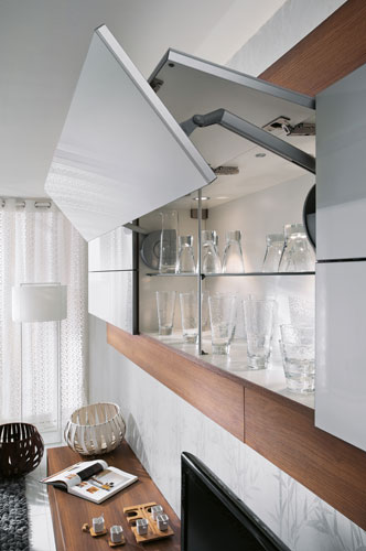 Meuble haut cuisine ouvert