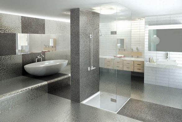 Carrelage mosaique granit