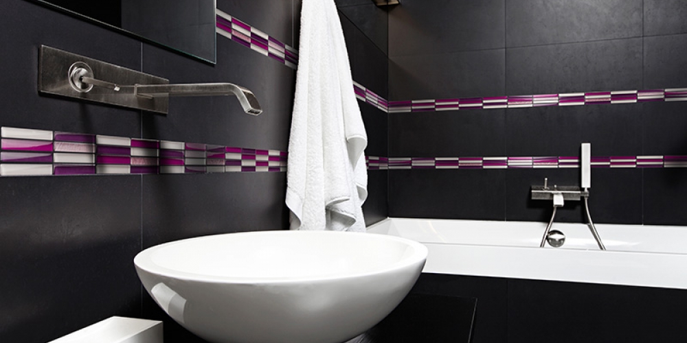 Carrelage mosaique frise