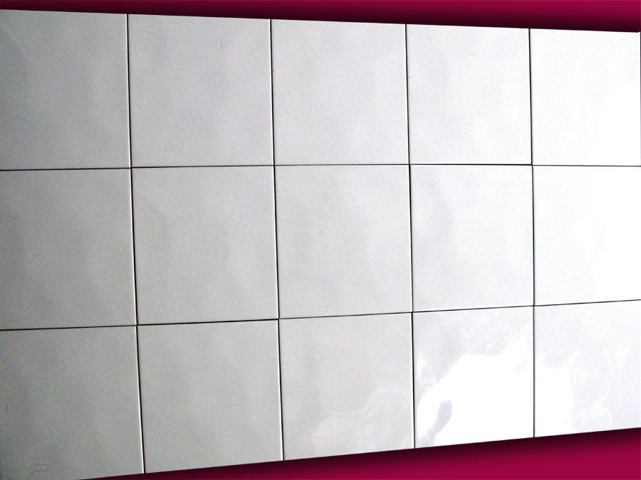 Carrelage blanc 15x15
