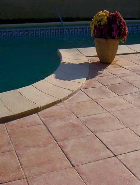 Carrelage exterieur ocre