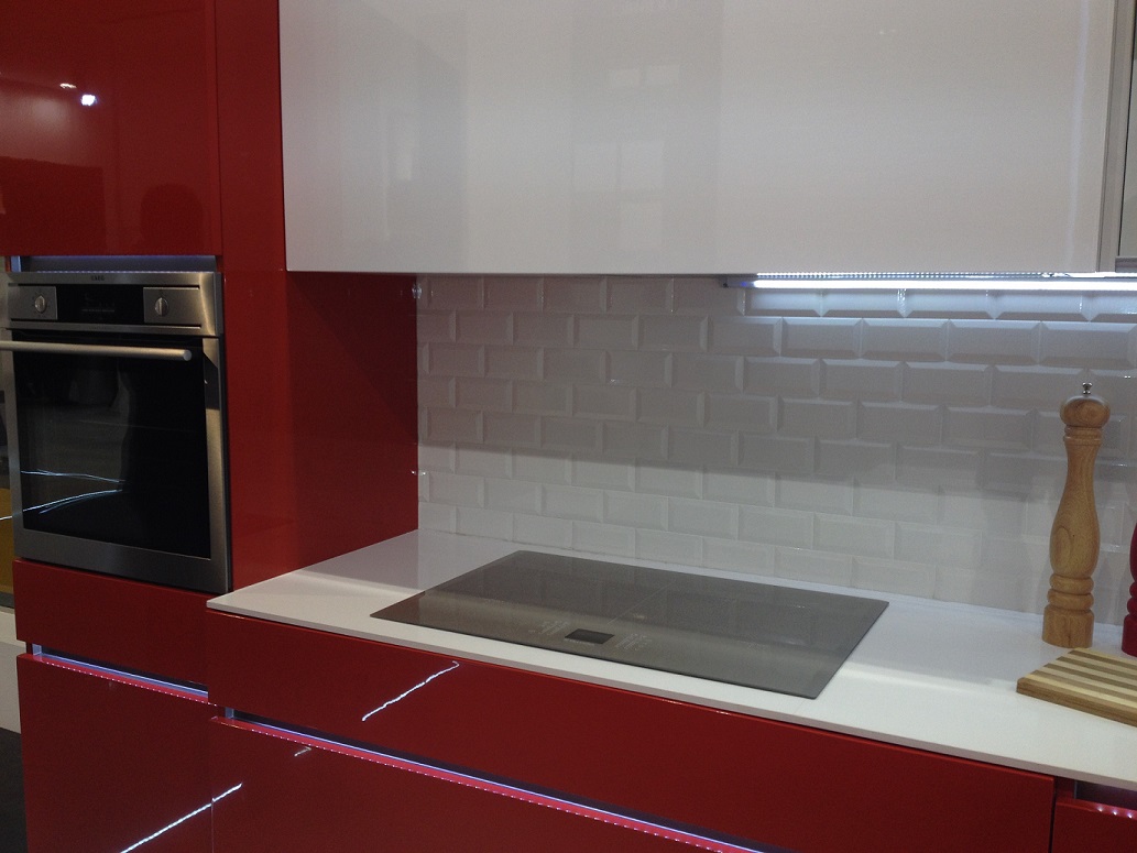 Carrelage cuisine mur blanc