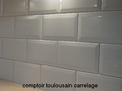 Carrelage metro blanc mat