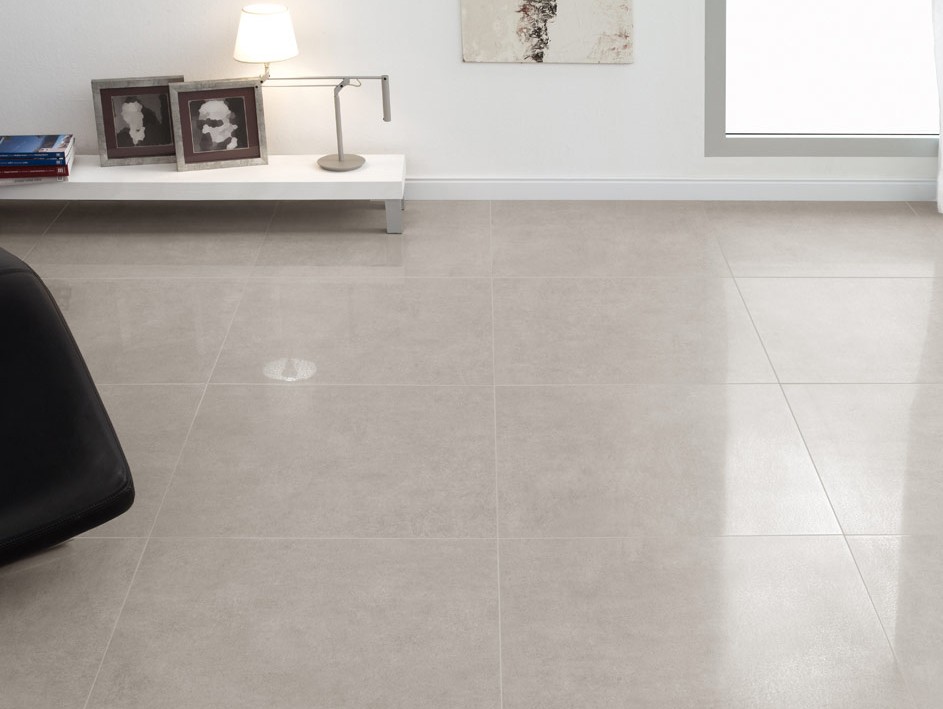 Carrelage gris lappato