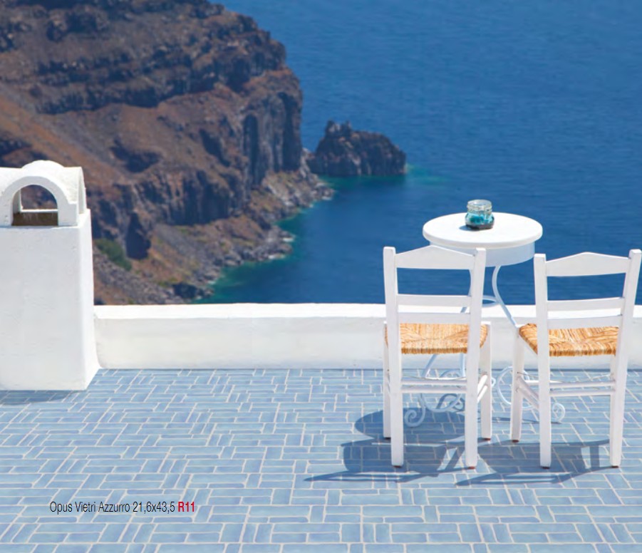 Carrelage vietri bleu