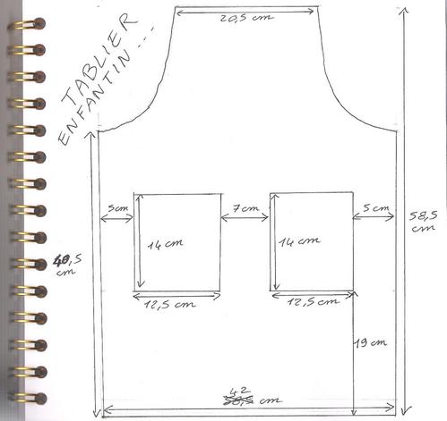 Tuto couture tablier adulte