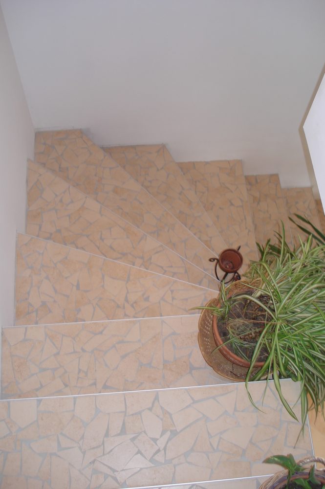 Carrelage mosaique escalier
