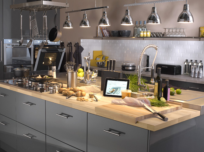 Plan de travail cuisine couleur hetre