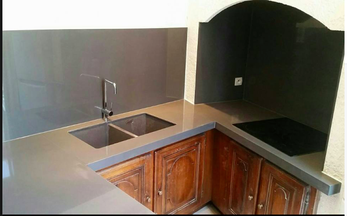 Changer plan travail cuisine rustique