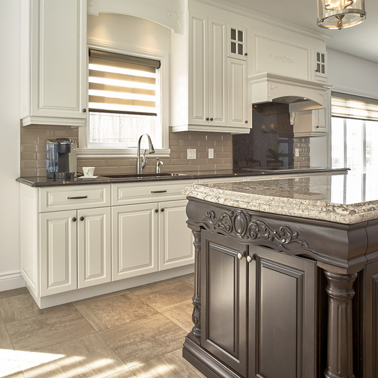 Modele armoire cuisine blanc