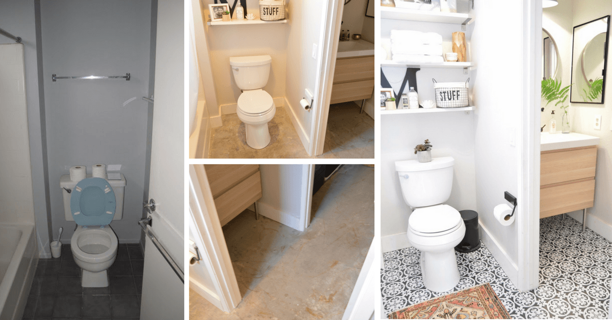 Carrelage adhesif sol wc