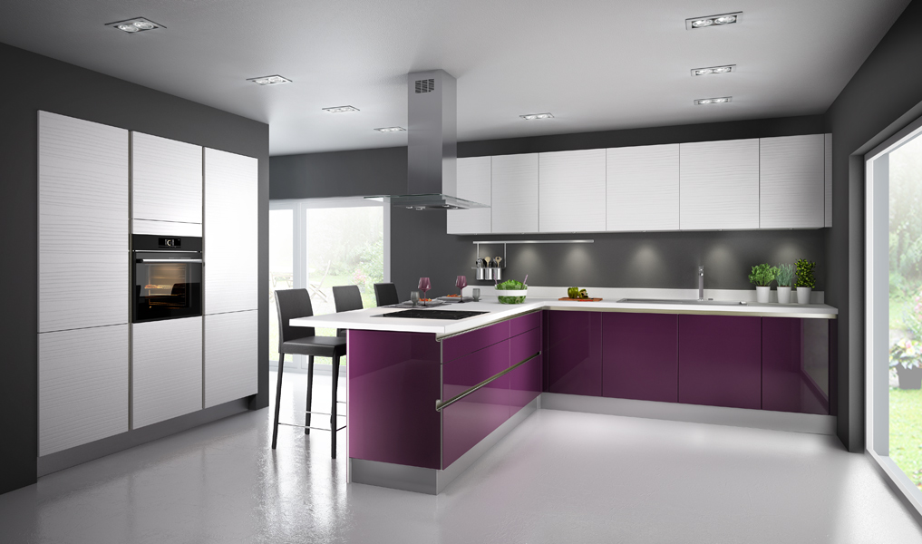 Modele de cuisine de couleur