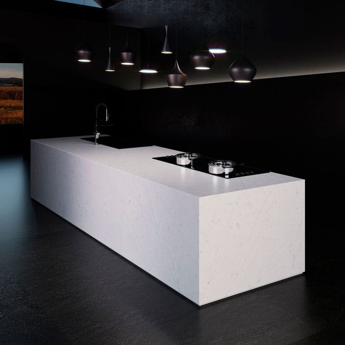 Plan travail cuisine silestone