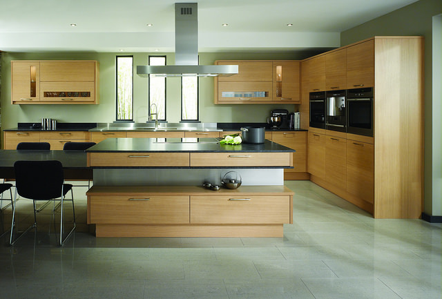 Porte d'armoire de cuisine en bois