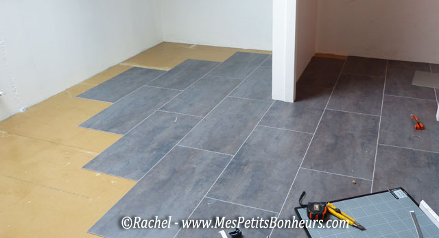 Pose carrelage sol adhesif