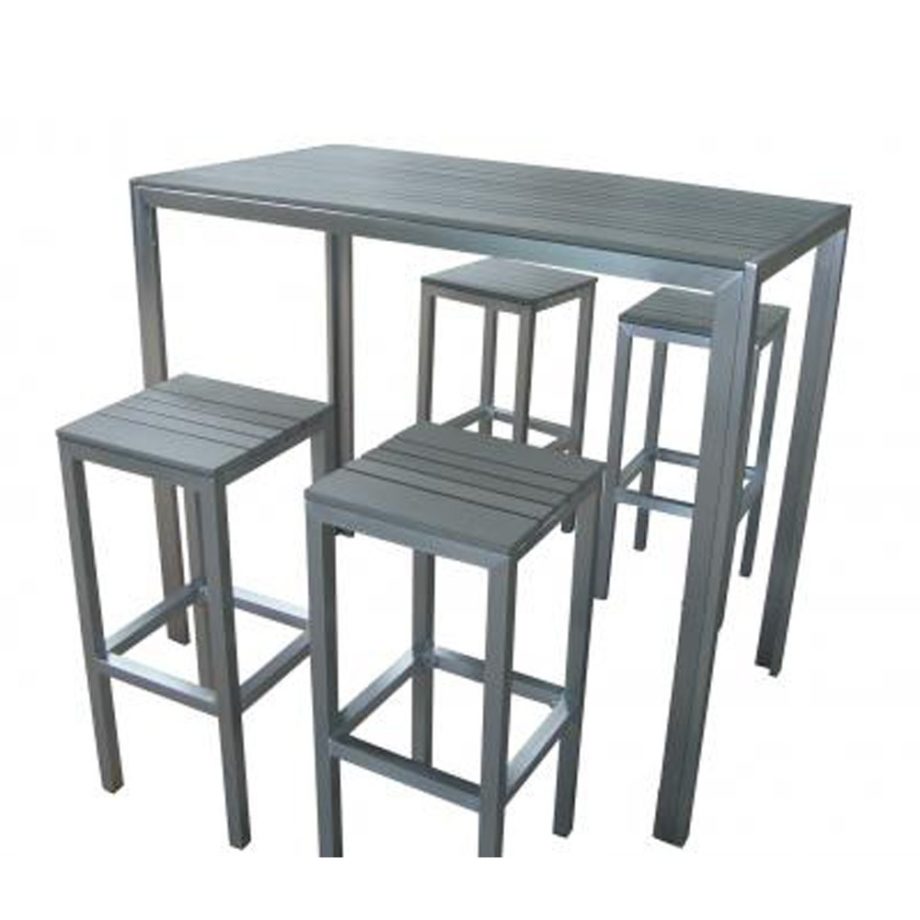 Table haute de cuisine et tabouret