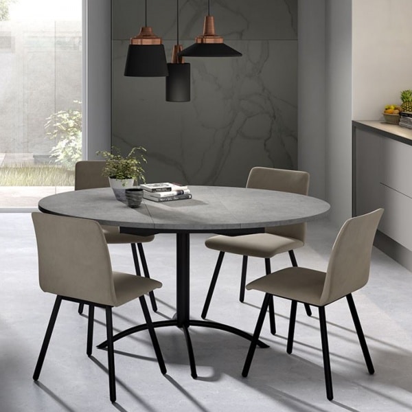 Table de cuisine grise