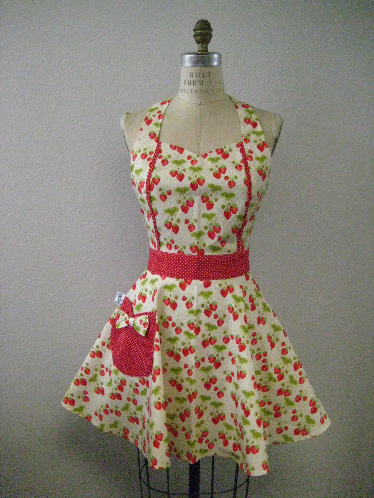 Tuto tablier de cuisine pin up