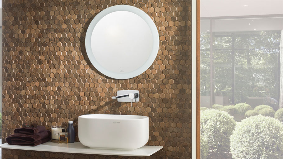 Carrelage hexagonal porcelanosa