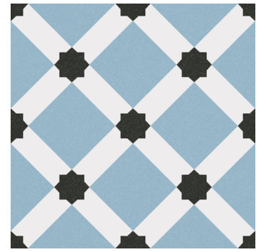 Carrelage azulejos bleu