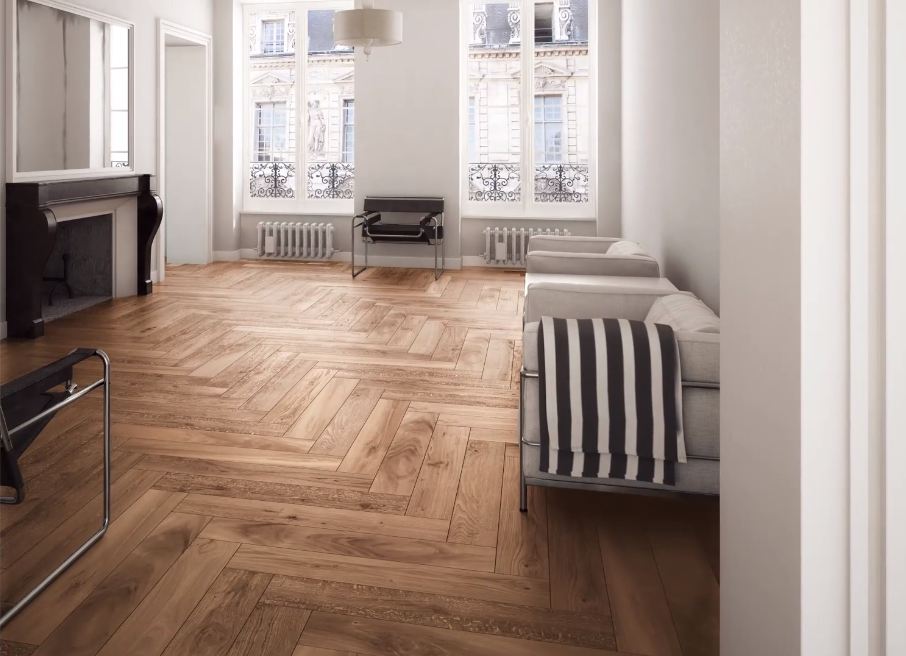 Carrelage imitation bois pour douche