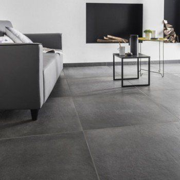 Carrelage beton anthracite
