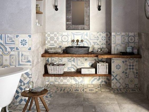 Carrelage salle de bain azulejos