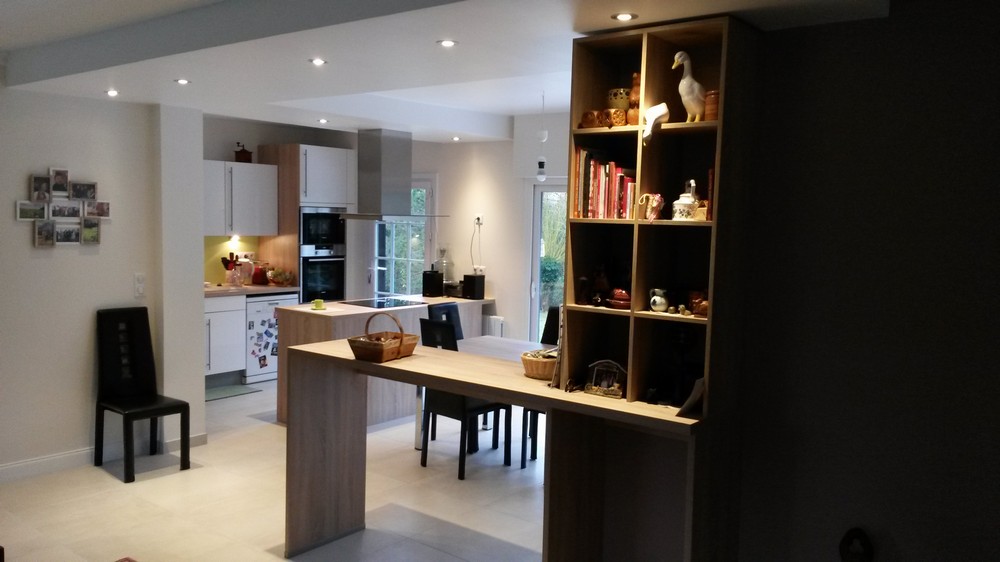 Table bar cuisine sur mesure