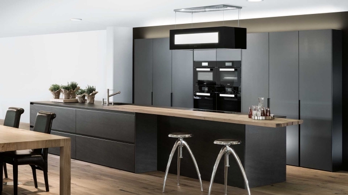 Modele de cuisine avec bar