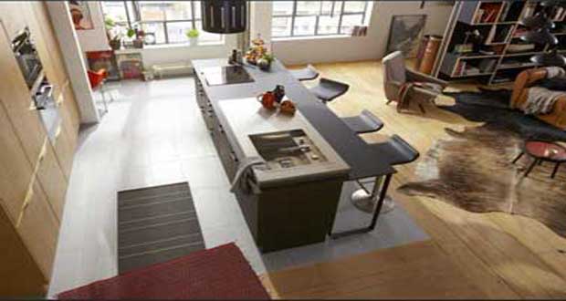 Plan de cuisine américaine