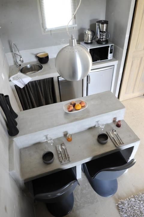 Petite cuisine ouverte amenagement