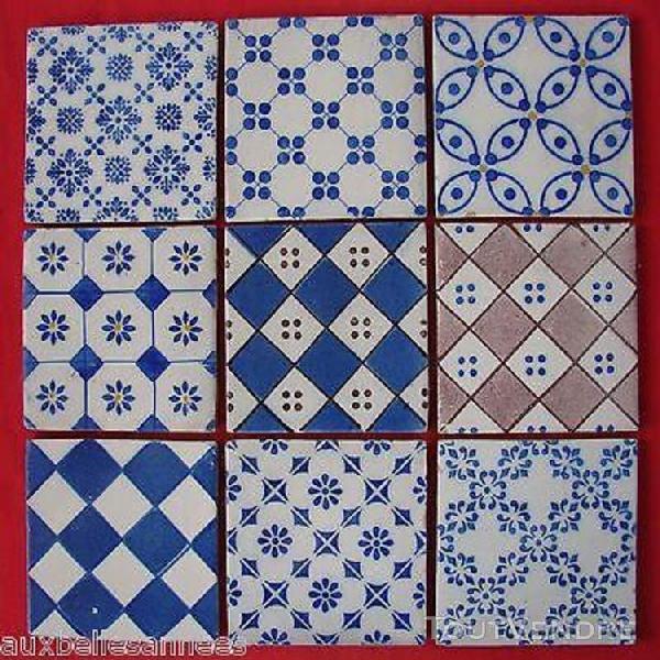 Carrelage ancien motif