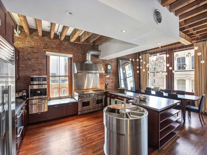Modele cuisine pour loft