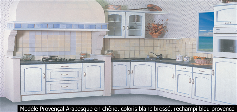 Modele meuble cuisine provencale