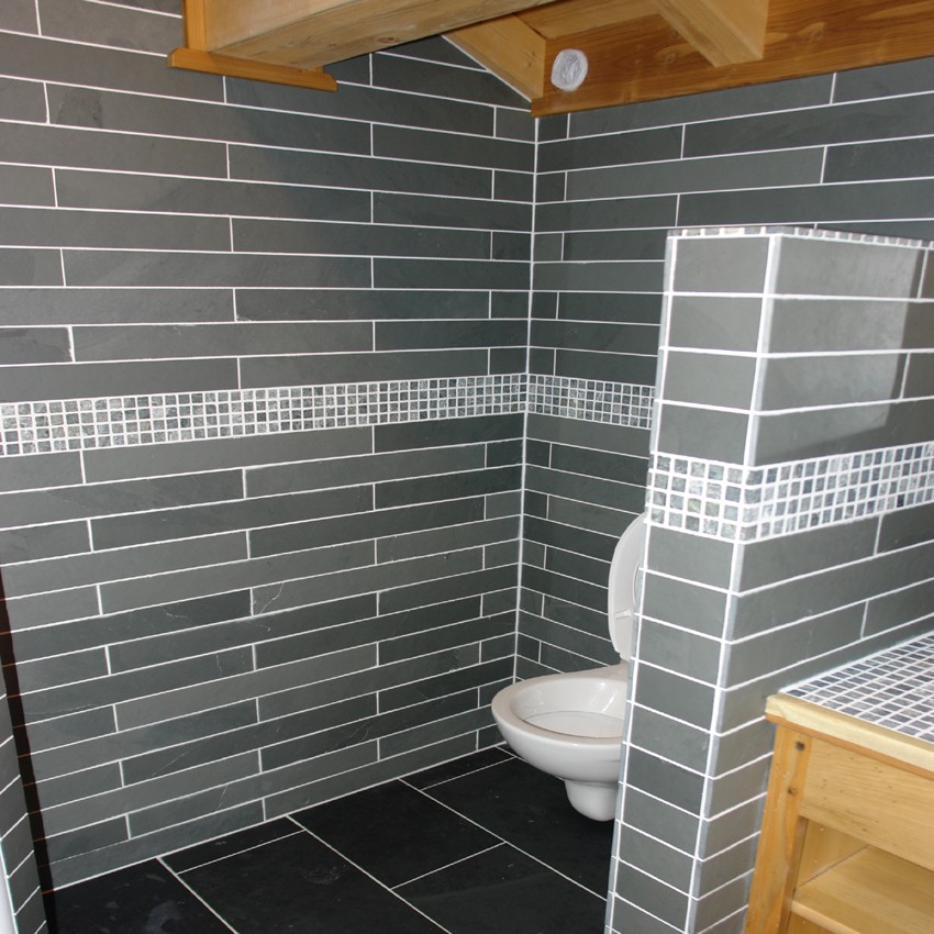 Carrelage ardoise mur