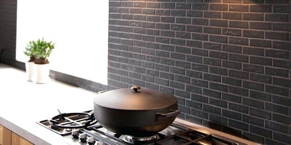 Carrelage ardoise credence