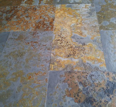 Carrelage sol imitation ardoise