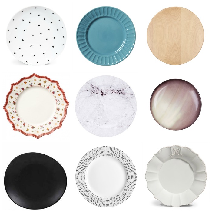 Assiette maison du monde pailletée
