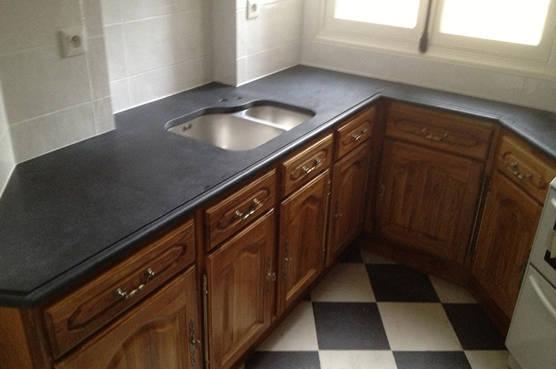 Carrelage cuisine granit