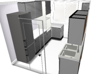 Plan cuisine parallèle