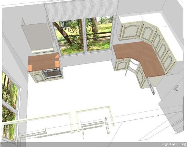 Plan meuble cuisine lapeyre