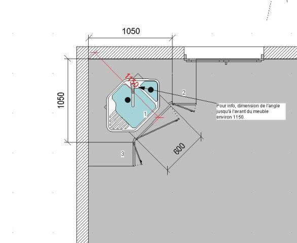 Plan cuisine angle