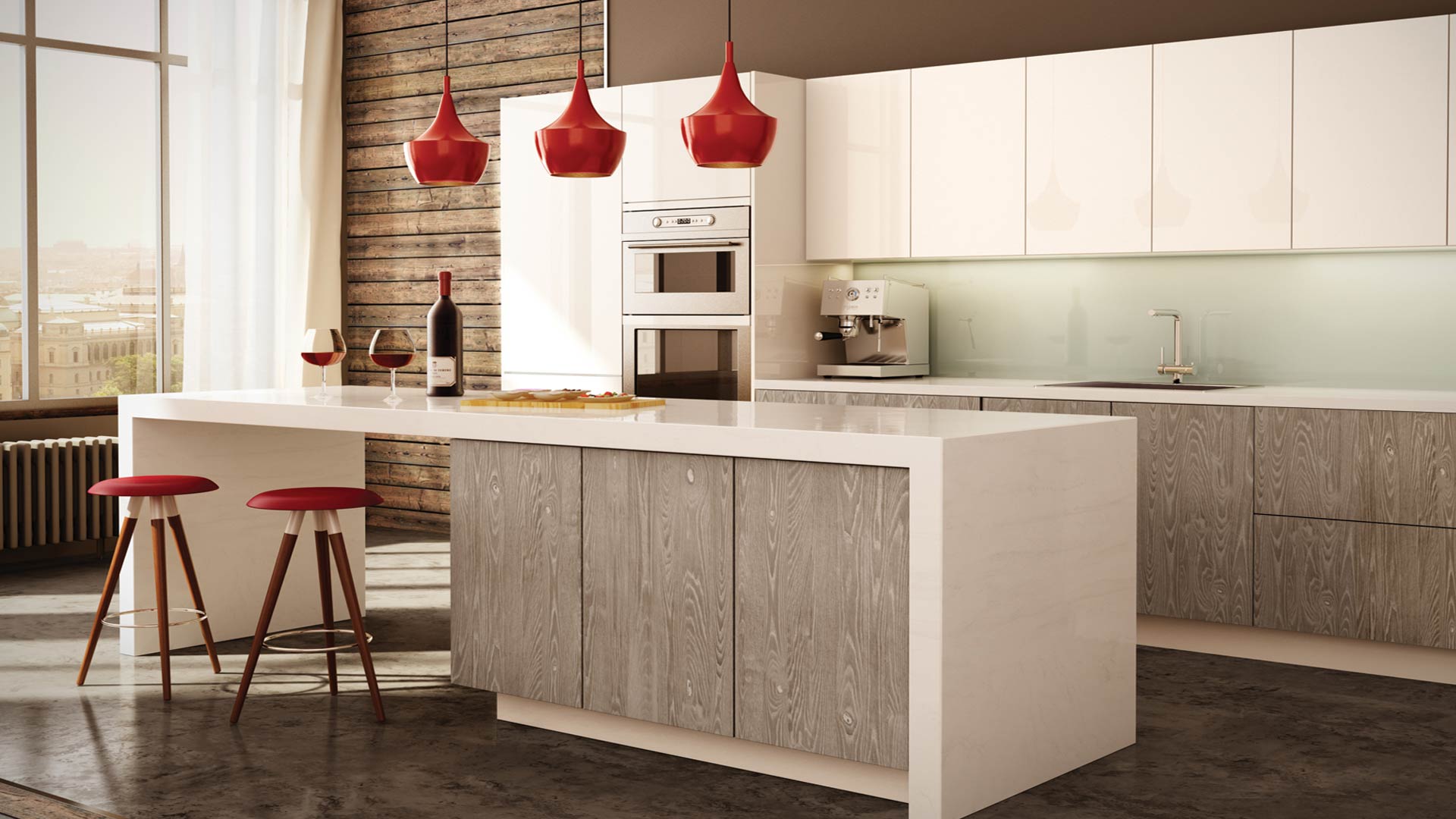 Modele armoire de cuisine blanc