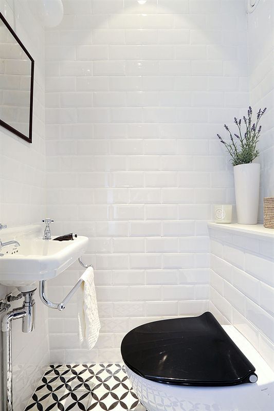 Carrelage wc retro