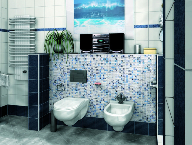 Carrelage mosaique pour salle de bain