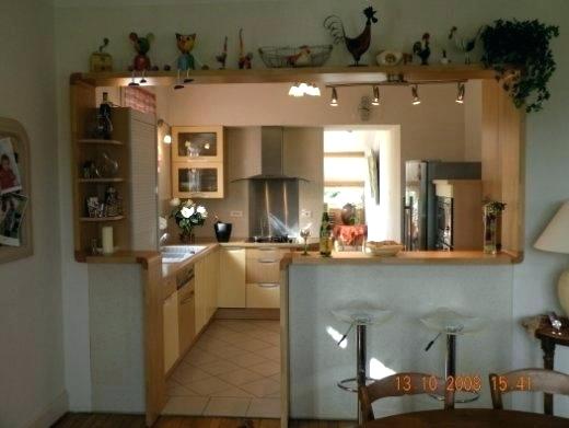 Modele cuisine americaine avec bar