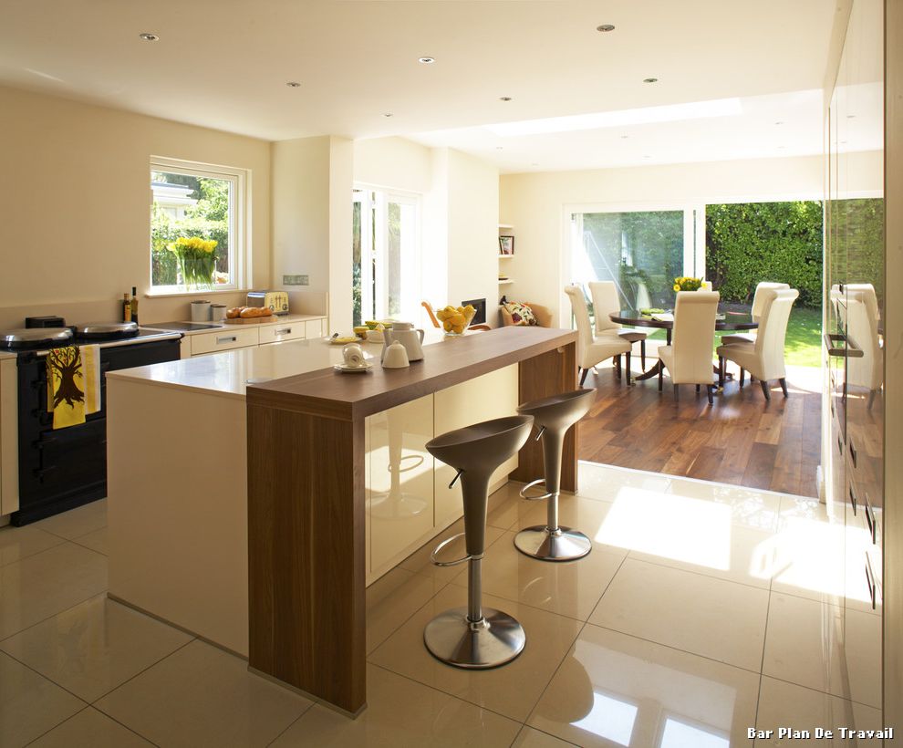 Plan de cuisine bar
