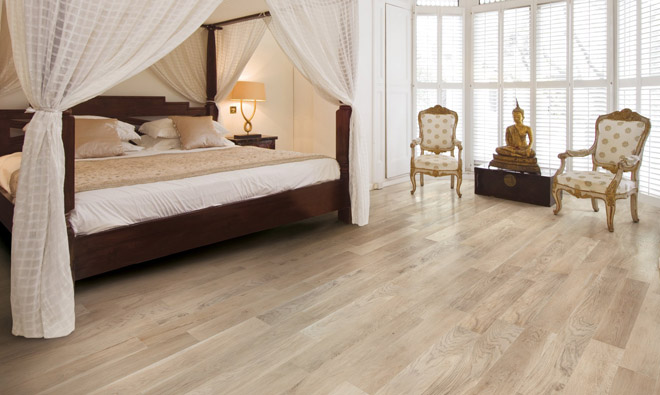 Carrelage imitation bois rustique