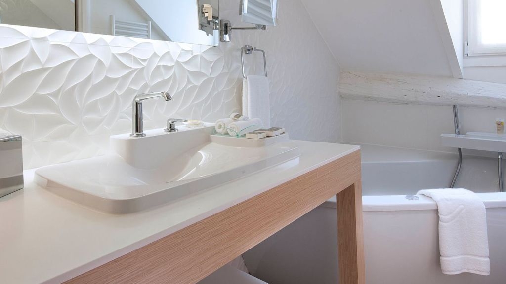 Carrelage blanc porcelanosa